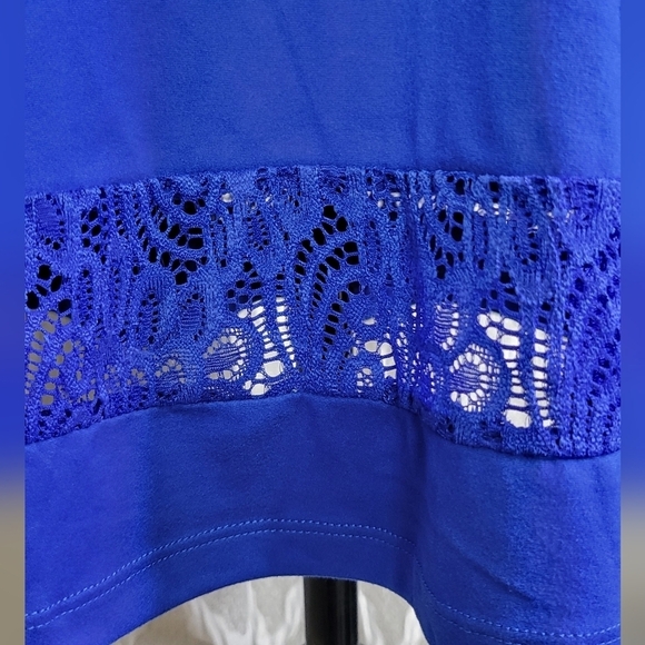 Fit and Flare Dress - Royal Blue - Picture 4 of 4